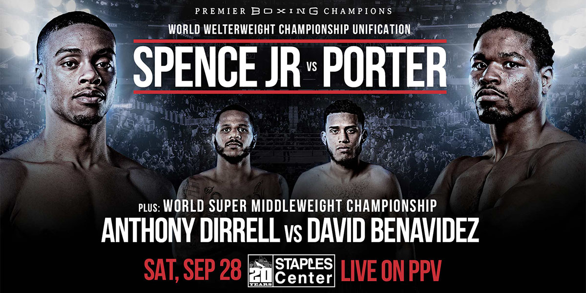 Errol Spence Jr. Vs. Shawn Porter, Title Vs. Title, This September